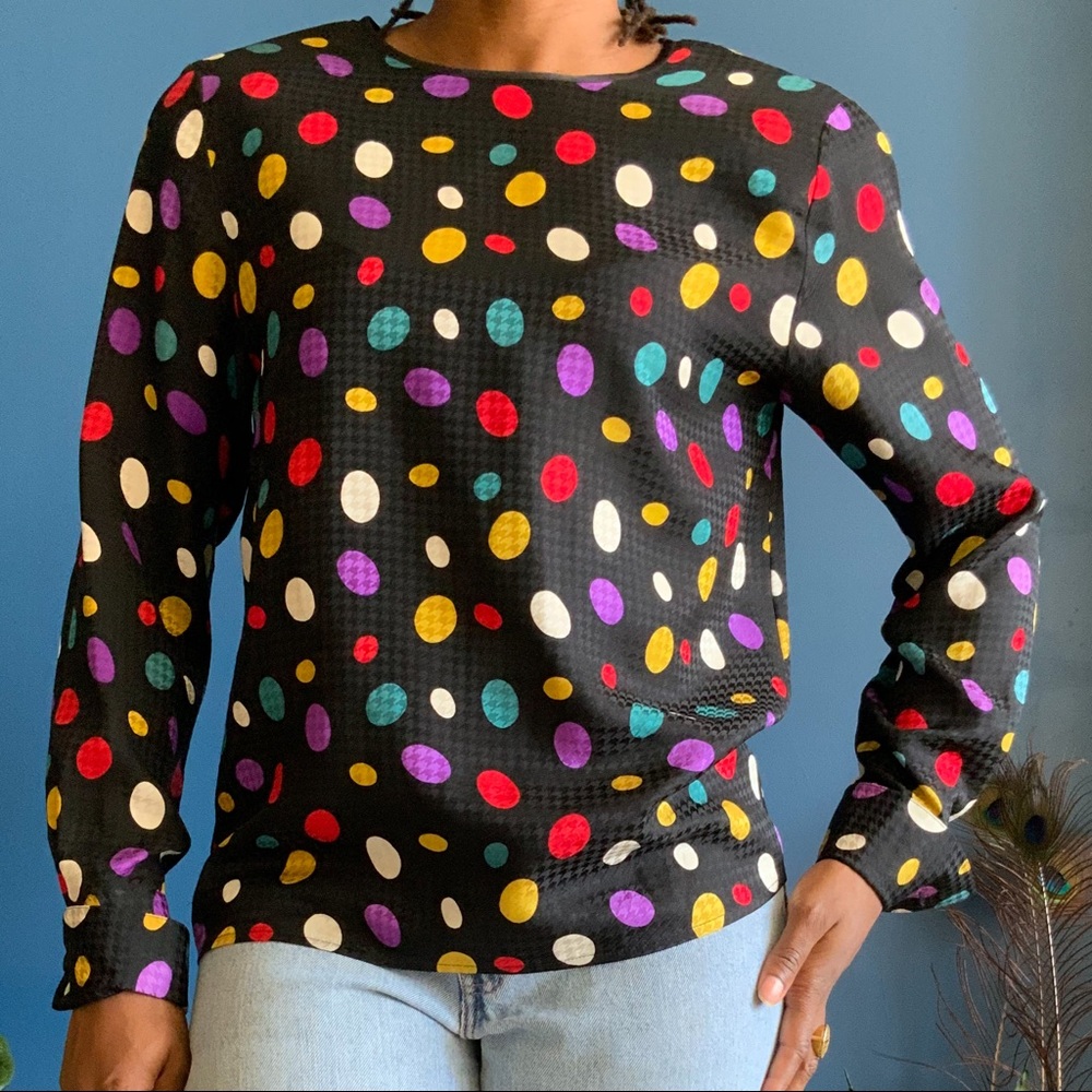 Vintage 100% Silk Top